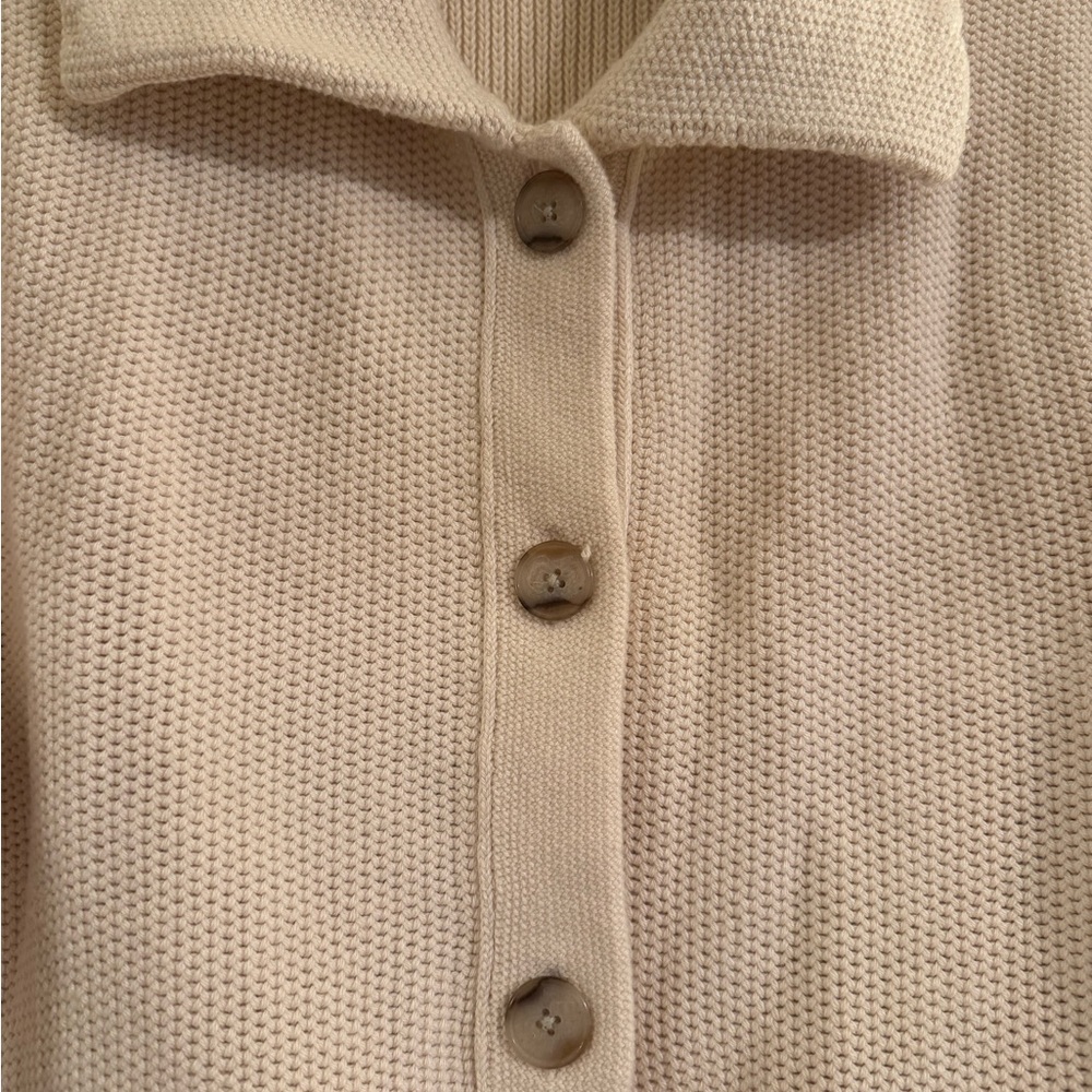 Banana Republic Off-White Knit Jacket - Picture 5 of 9